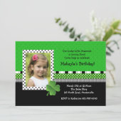 セントパトリックズデイトレンディーフォト招待状 招待状 (スタンド正面)