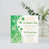 セントパトリックズデイパーティの招待状 招待状 (スタンド正面)