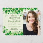 セントパトリックズデイフォト招待状 招待状 (正面/裏面)