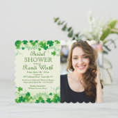 セントパトリックズデイフォト招待状 招待状 (スタンド正面)