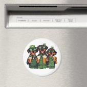 セントパトリックズデイロットワイラードッグス マグネット (インサイチュ (食洗機))