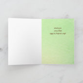 セントパトリックズデイ踊りポットオブ金ゴールド カード (内部)