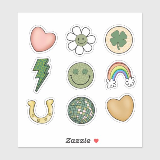 セントパトリックデイおもしろい シール (シート)