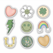 セントパトリックデイおもしろい シール (正面)