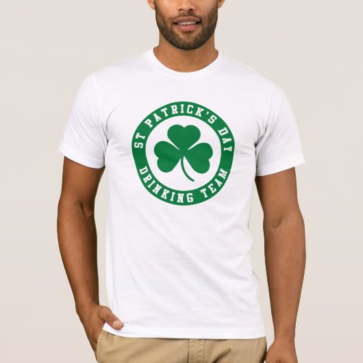 セントパトリックデイドリンクチーム Tシャツ (正面)