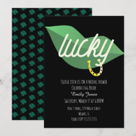 セントパトリックデイブライダルシャワーお祝い 招待状