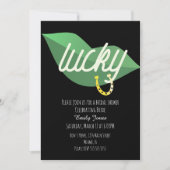 セントパトリックデイブライダルシャワーリップ招待状 招待状 (正面)