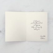 セントパトリックデーと小さな妖精 カード (内部)