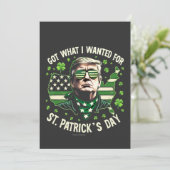 セントパトリックデーにトランプが欲しかった 招待状 (スタンド正面)