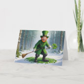 セントパトリックデーのキャラクター カード (正面)