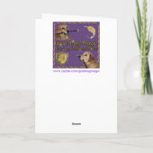 セントパトリックデーのゴールデンレトリバーがかわいすぎて痛めつけられない シーズンカード (裏面)