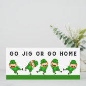 セントパトリックデーのパーティー 招待状 (スタンド正面)