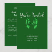 セントパトリックデーのビジネスパーティー 招待状 (正面/裏面)