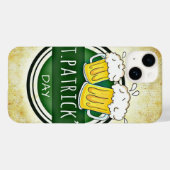 セントパトリックデーのビール Case-Mate iPhoneケース (裏面 (横))