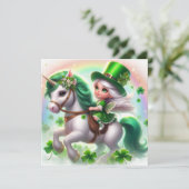 セントパトリックデーのホリデーカード シーズンカード (スタンド正面)