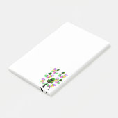 セントパトリックデーのポストイットメモ 花の猫 ポストイット (アングル)