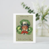 セントパトリックデーのラッコのレプリカ ヴィンテージ1908 ポストカード (スタンド正面)