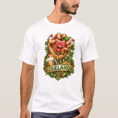 セントパトリックデーのリンゴの狂想曲 🍀 Tシャツ (正面)