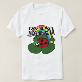 セントパトリックデーのレディバグTシャツ Tシャツ
