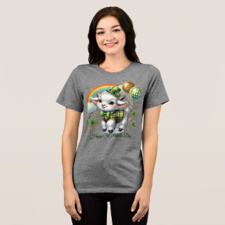 セントパトリックデーの女性用 トライブレンドＴシャツ