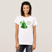 セントパトリックデーの女性用Tシャツ Tシャツ (正面フル)