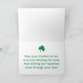 セントパトリックデーの妖精 シーズンカード (内部)