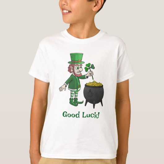 セントパトリックデーの妖精 Tシャツ (正面)