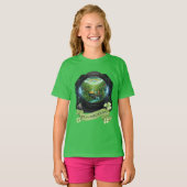 セントパトリックデーの宇宙飛行士ラッキーTシャツ Tシャツ (正面フル)