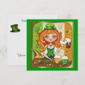 セントパトリックデーの招待状 招待状 (正面/裏面)