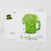 セントパトリックデーの招待状 招待状 (正面/裏面)