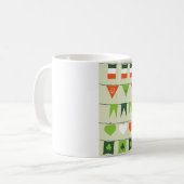セントパトリックデーの旗 コーヒーマグカップ (正面左)