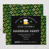 セントパトリックデーの独身最後の祝いパーティー招待状 招待状 (正面/裏面)