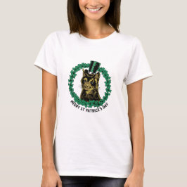 セントパトリックデーの猫 Tシャツ