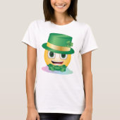 セントパトリックデーの絵文字 Tシャツ (正面)