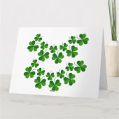 セントパトリックデーの花輪 サンダーコーブ カード (裏面)