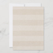 セントパトリックデーの4葉のクローバー誕生日招待状 招待状 (裏面)