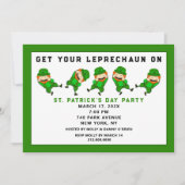 セントパトリックデーパーティー 招待状 (正面)