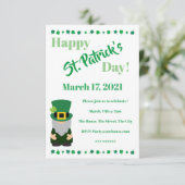 セントパトリックデーパーティー 招待状 (スタンド正面)