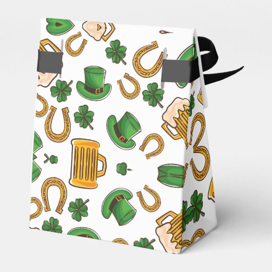 セントパトリックデー企業ロゴ販促品 フェイバーボックス (裏面サイド)