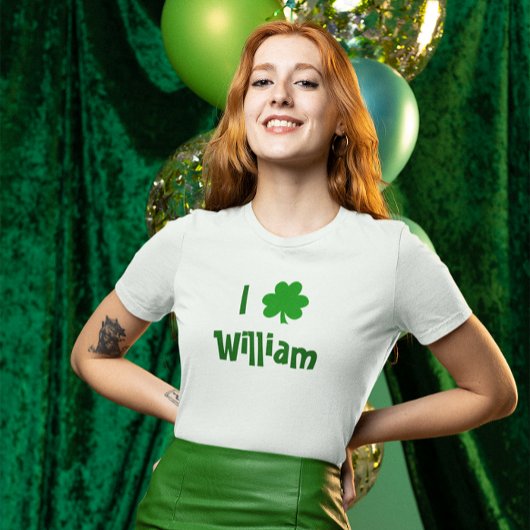 セントパトリックデー大好きウィリアム Tシャツ