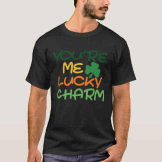 セントパトリックデー あなたは私のラッキーチャーム Tシャツ