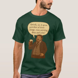 セントパトリックデー シェイクスピア ユーモア Tシャツ