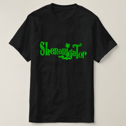 セントパトリックデー シェナニゲーター Tシャツ (デザイン正面)