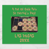 セントパトリックデー |ラスベガスバチェロレッテ ビールラベル (シングルラベル)