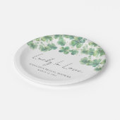 セントパトリックデー ラッキー・イン・ラブ ブライダルシャワー ペーパープレート (アングル)