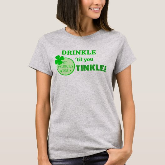 セントパトリックデー 楽しい！グループや個人用 Tシャツ (正面)