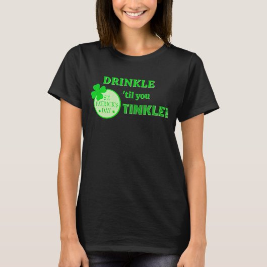 セントパトリックデー 楽しい!グループや個人用 Tシャツ (正面)