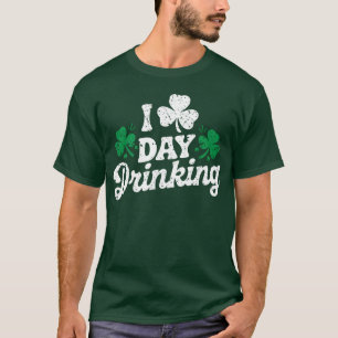 セントパトリックデー 陽気なアイルランド人 楽しいデイズドリンク Tシャツ