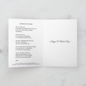 セントパトリックナースの博士日の天恵の祈りの言葉 カード (内部)