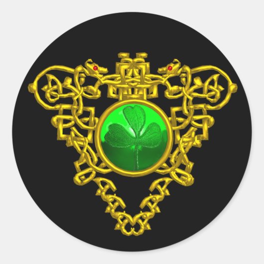 セントパトリックハート ラウンドシール (正面)